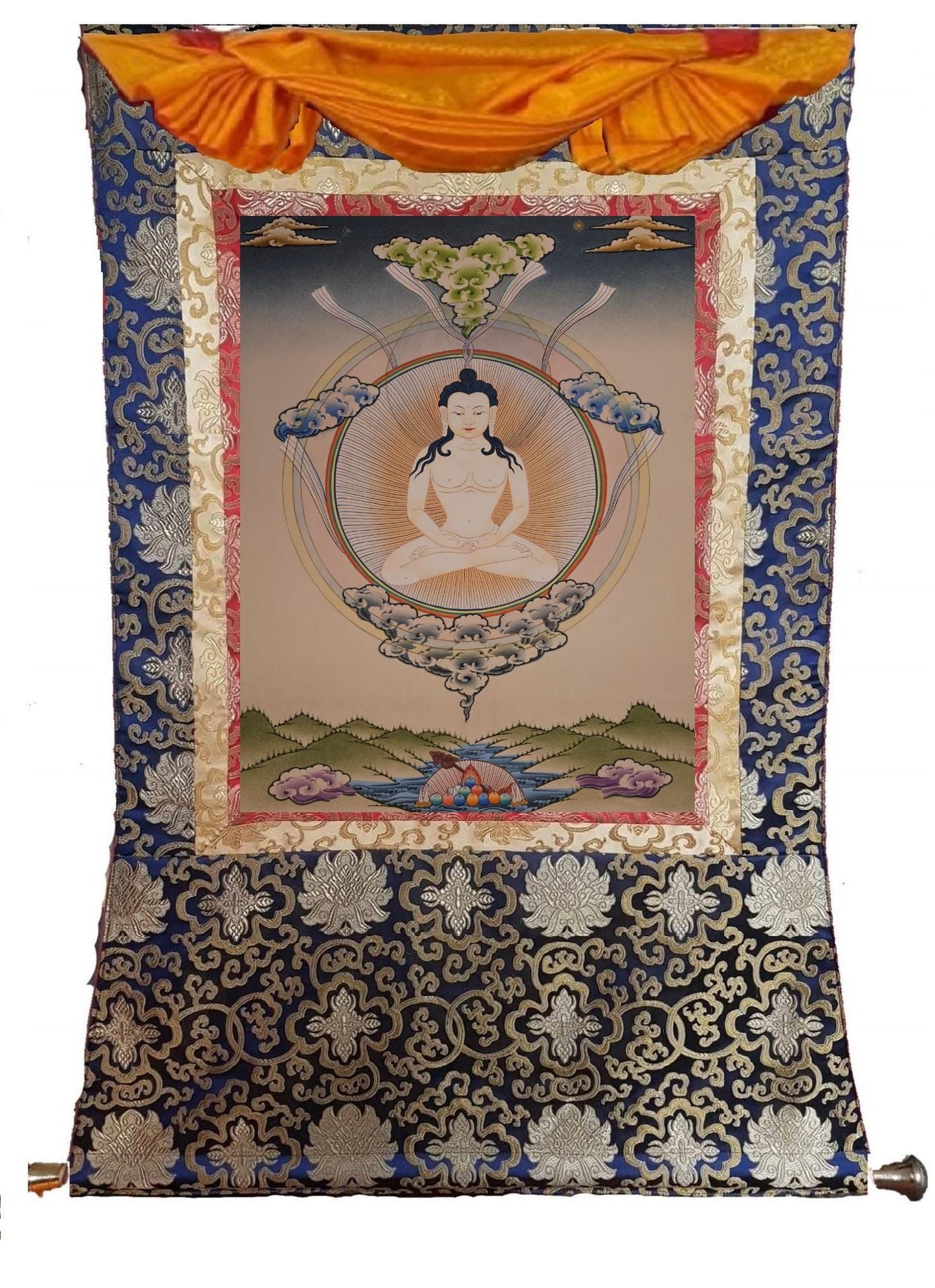 218. Tapihritsa Thangka (Thanka). Free Brocade / Free Shipping.