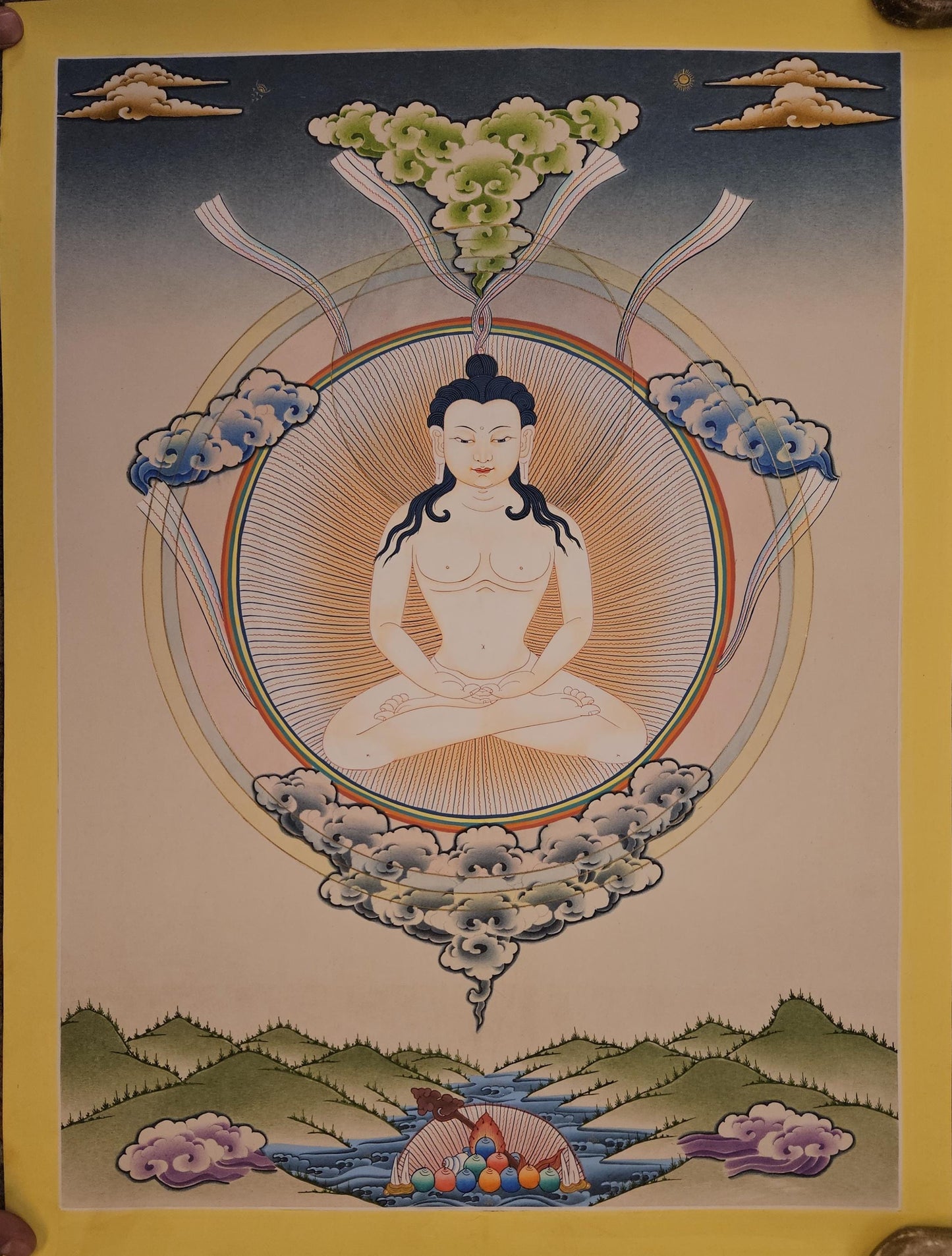 218. Tapihritsa Thangka (Thanka). Free Brocade / Free Shipping.